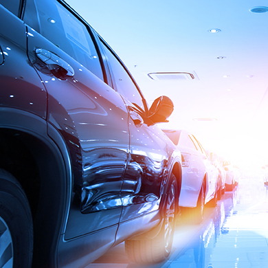 View,Of,Row,New,Car,At,Car,In,The,Dealership