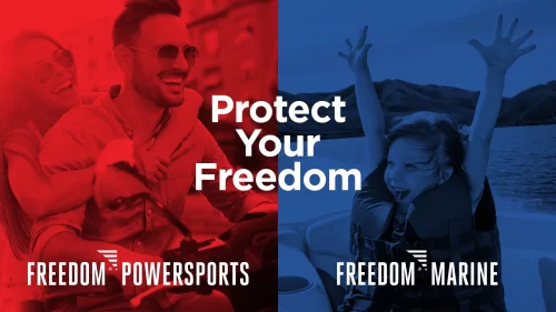 Protect your boat, watercraft and powersports vehicles with Freedom Powersports and Freedom Marine